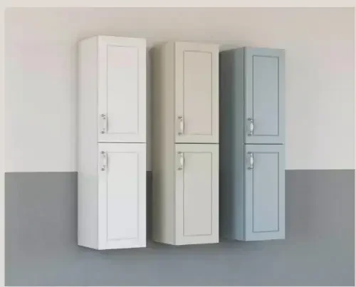 ארונות שירות בגוונים פרובנס תלוי