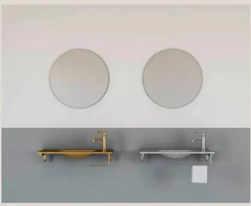 סט מעוצב - תליה זכוכית אינטגרלי במידות שונות