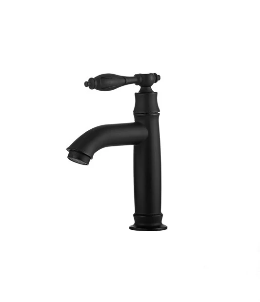 ברז מים קרים שחור מט 1338B