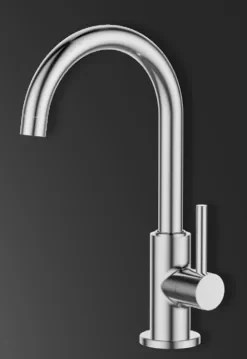 ברז מים קרים ניקל מבריק 1361