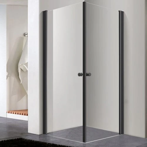 מקלחון טווין שחור TWIN BLACK