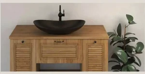 ארון אמבטיה מונח נייבה בוצ''ר עץ