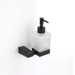 דיספנסר לסבון נוזלי NAPOLI שחור מט