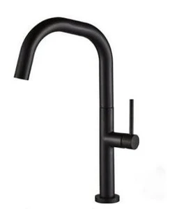 ברז אמבט TWIST שחור מט