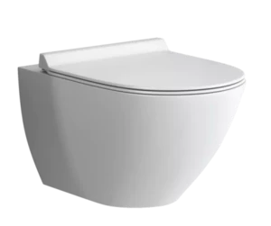 אסלה תלויה טורנדו לבן מבריק