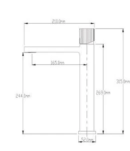 ברז אמבט ווג ניקל