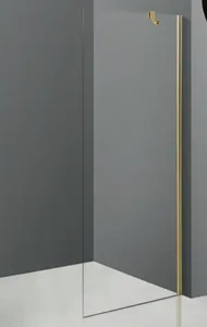 מקלחון דופן קבועה COOL פרופיל זהב במידות שונות