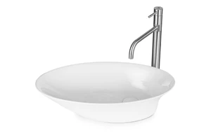 כיור מונח לבן מט/ מבריק לבחירה 55/32/14 ס״מ