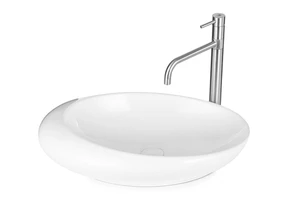 כיור מונח מעוצב לבן מט /מבריק לבחירה 59/37/14 ס״מ