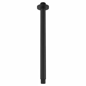 זרוע מהתקרה עגול שחור מט במידות שונות