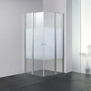 מקלחון פינתי מקס MAX 2 קבועים +2 דלתות מידות מיוחדות -