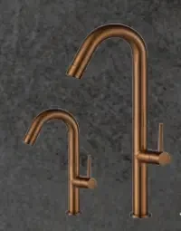 ברז גבוה / נמוך רוז גולד ריינבואו