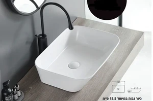 כיור מונח ווינד 52.5/41/15.5