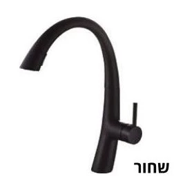 ברז מטבח ENTERPRISE שחור מט