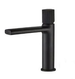 ברז אמבט נמוך ווג שחור מט