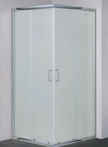 מקלחון פינתי הזזה 80/80 שקוף